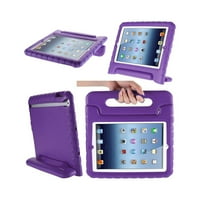 Védő gyerekek tok fogantyúval az Apple iPad Air és az iPad Air 2, lila
