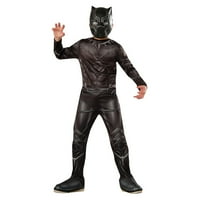 Rubie Amerika Kapitány Polgárháború Fekete Párduc fiú Halloween díszes ruha jelmez gyermek, L