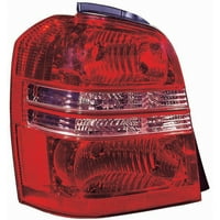 Új CAPA tanúsítvánnyal rendelkező, szabványos csere vezető oldalsó hátsó lámpa, megfelel a 2001-es Toyota Highlandernek