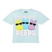 Peeps Boys Hangin póló rövid ujjú, 4-18 méretű
