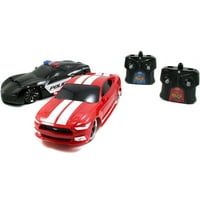 Jada Toys Hyper Chargers Corvette és Mustang távirányító autók