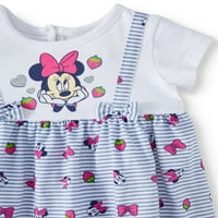 Disney Minnie egér kislány jumper és rövid szett, 2 darabos készlet