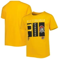 Ifjúsági arany Pittsburgh Pirates logo póló
