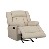Aukfa szövet hintaszóbafutó szék nappali szék felnőtteknek állítható nyúló kanapé szék házimozi egyszemélyes szék - bézs