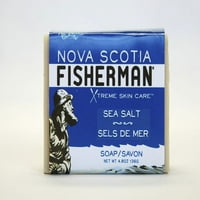 Nova Scotia Fisherman bár szappan, tengeri só, 4. oz