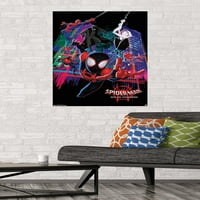 Marvel Cinematic Universe - Pók -Man - a Pók -versbe - Group Wall poszter, 22.375 34