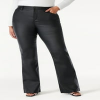 Sofia Jeans női plusz méretű Melisa Flare magas emelkedési nadrág farmer, 32,5 Inseam, Méret 14W-28W.