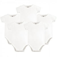 Touched by Nature Organic Cotton Bodysuits 5pk, fehér, 12 hónapos
