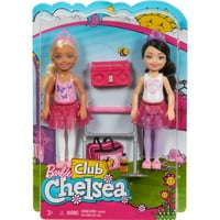 Barbie klub Chelsea Tánc Playset a Chelsea Babák