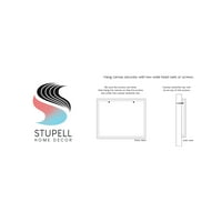 A Stupell Industries Surf Nautical Beach kifejezés puha kék tipográfia grafikus művészet fehér keretes művészet nyomtatott fali
