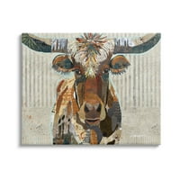 Védjegy Képzőművészet Montana Horse Rancher Shadow 2 vászon művészet: Preston White Mat, Wood Frame